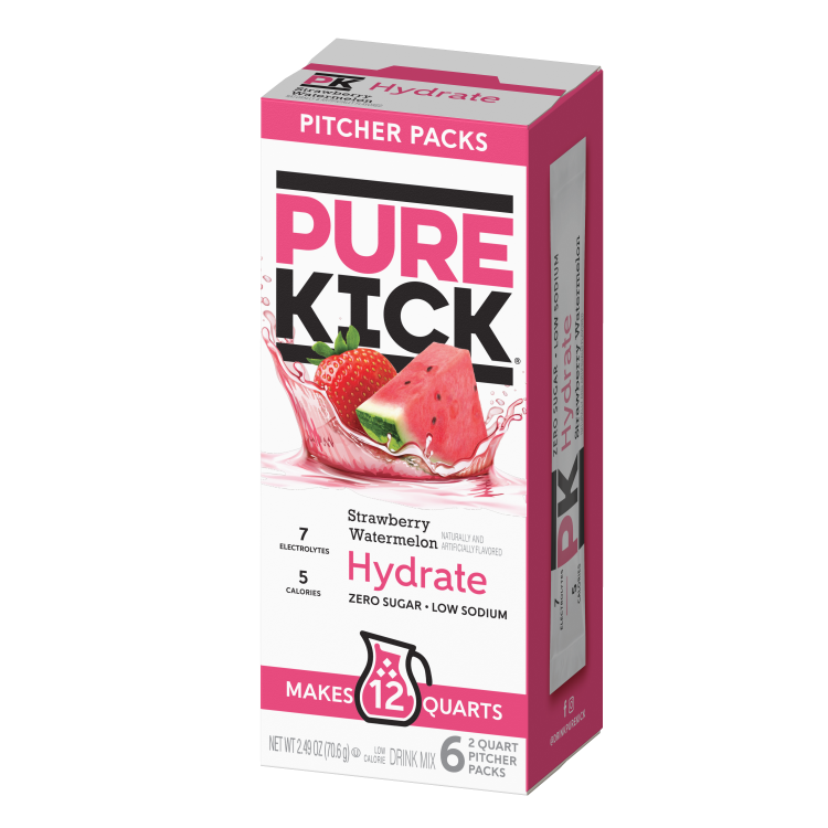 Strawberry Watermelon Hydrate Drink, Strawberry Watermelon Workout Drink