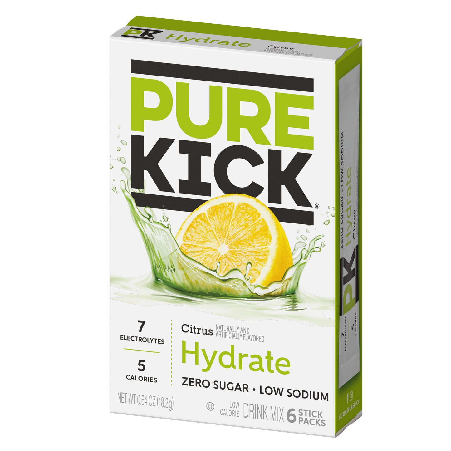 Pure Kick Energy & Hydration Singles To Go
