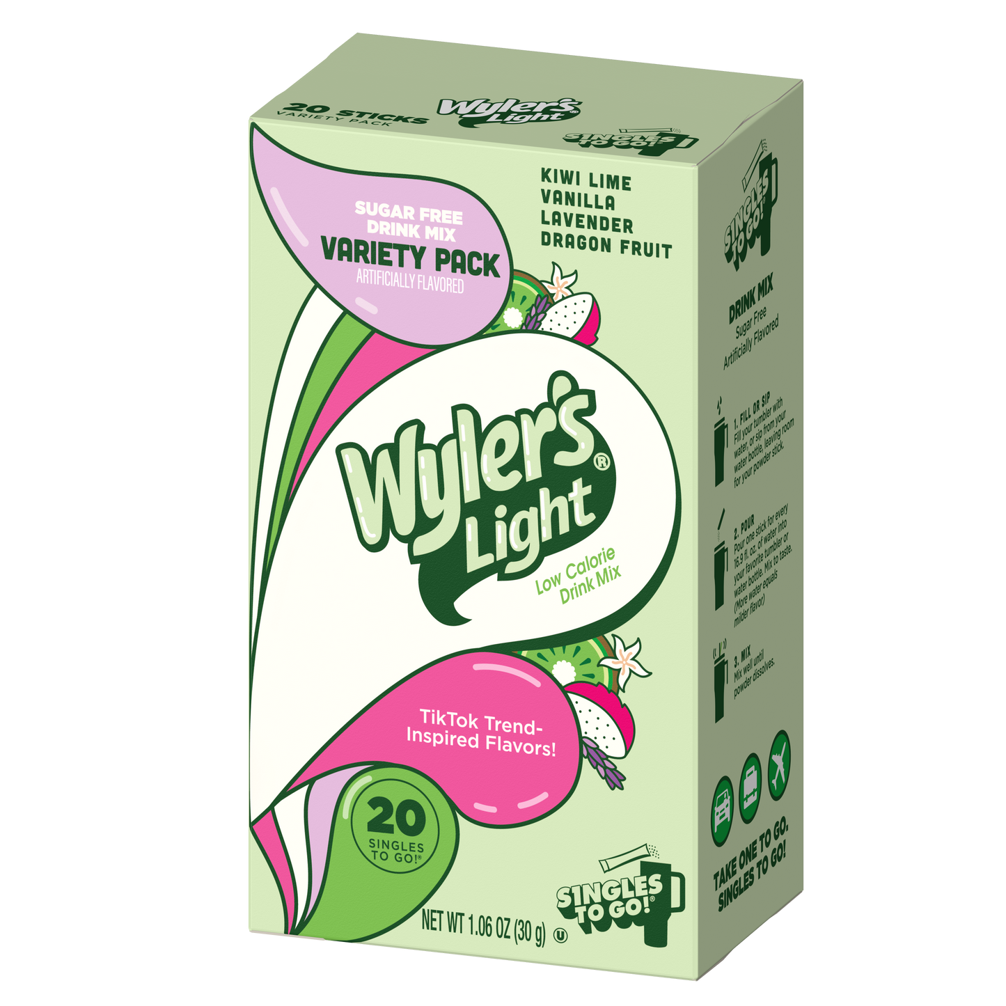 Wyler's Light Watertok Singles to Go