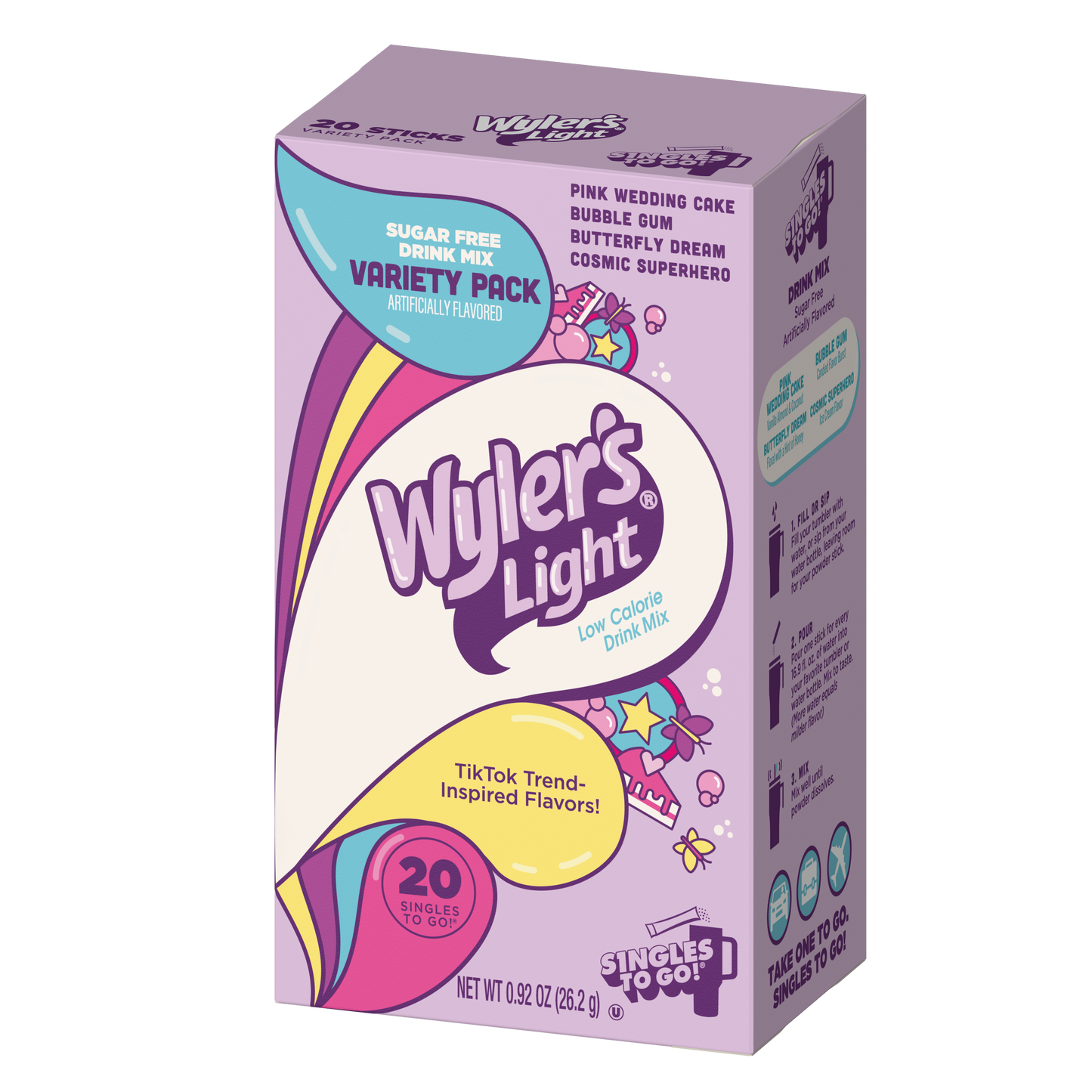 Wyler's Light Watertok Singles to Go
