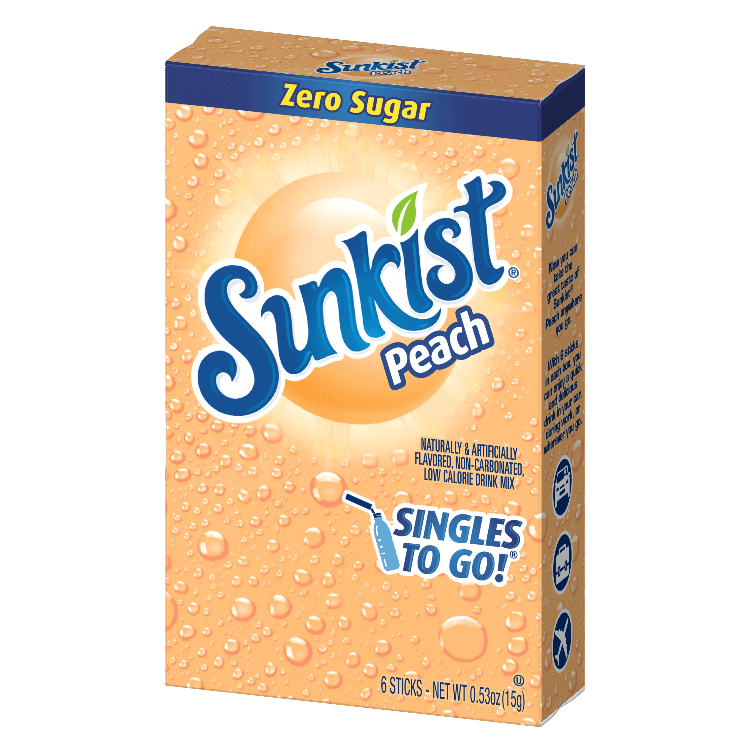 Sunkist Peach, Sunkist Peach Soda, Peach Sunkist, Sunkist Peach drink mix, peach sunkist soda, peach sunkist near me, sunkist peach drink, peach sunkist singles to go, sunkist peach singles to go