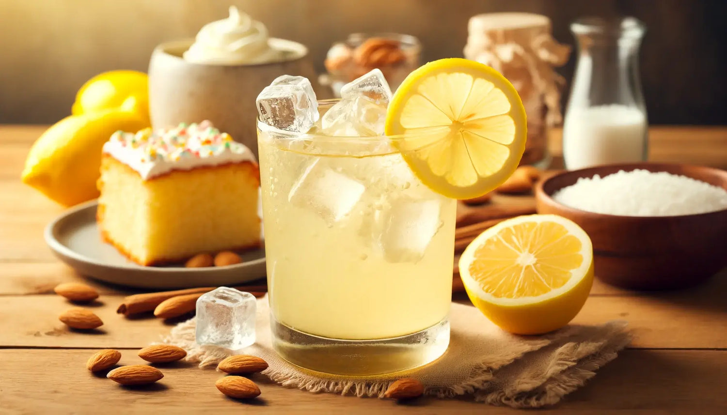 Lemon Pound Cake, Lemon Pound Cake Drink, Lemon Pound Cake Drink Recipe, Lemon Pound Cake Drink Mix