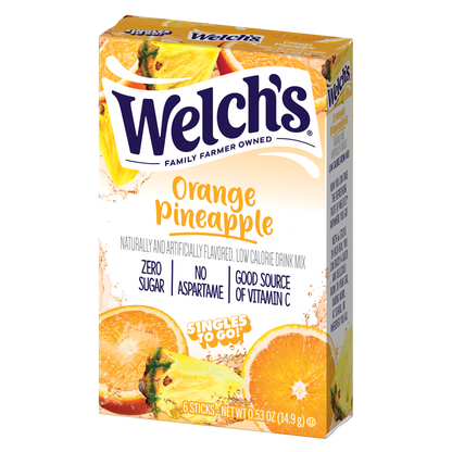 Welch’s Drink Mix Singles to Go Flavors