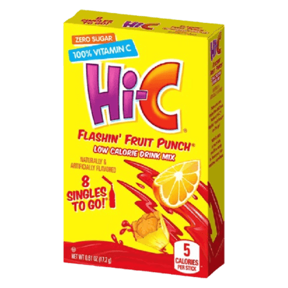 Hi-C Flashin' Fruit Punch Singles To Go Powder Drink Mix