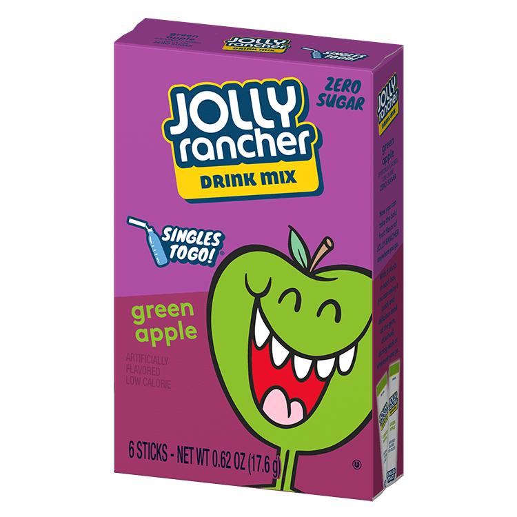 Green Apple Joly Rancher, Jolly rancher green apple flavored water, sugar free green apple flavored drink mix