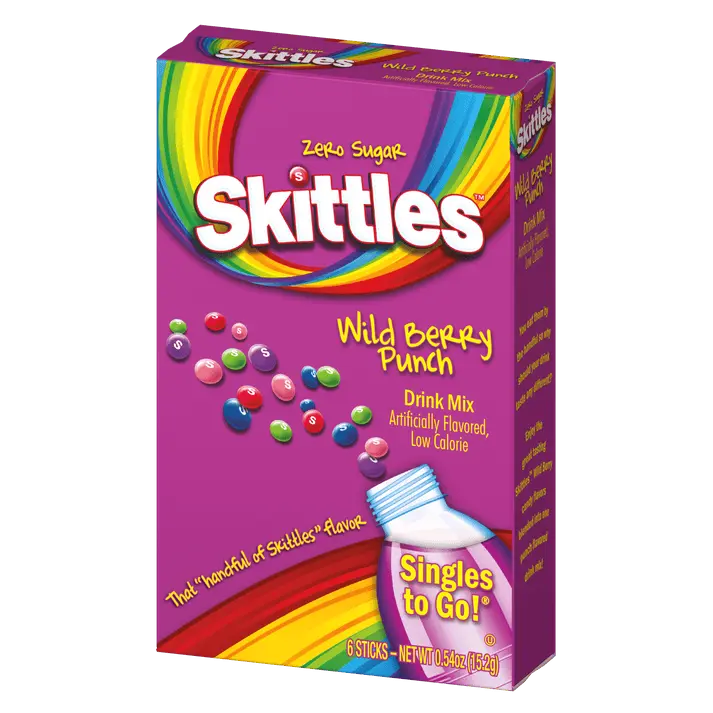  Skittles Singles To Go Tropical Flavors Variety Pack