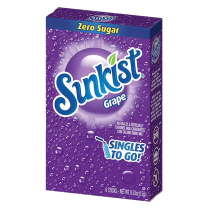 Grape sunkist, sunkist grape, sunkist grape soda, grape sunkist soda, diet grape sunkist, sunkist grape zero sugar, grape soda sunkist sugar free grape drink, sugar free grape soda, grape mix, grape drink mix, grape powdered drink mix, grape flavor for water
